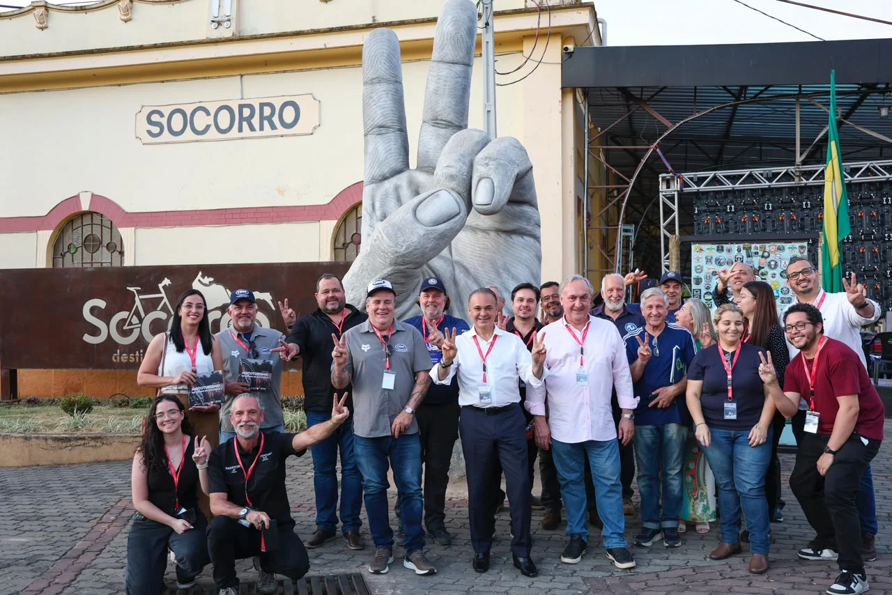 Centro Cultural Movimento em Socorro (SP), sede do 3º Congresso Brasileiro de Mototurismo