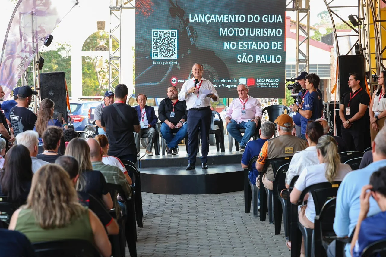 Palestrante no Congresso Brasileiro de Mototurismo