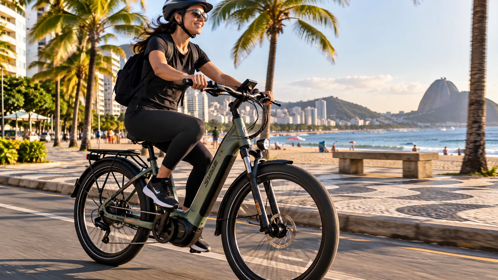 Bicicleta elétrica com pedal — categoria isenta de CNH e placa