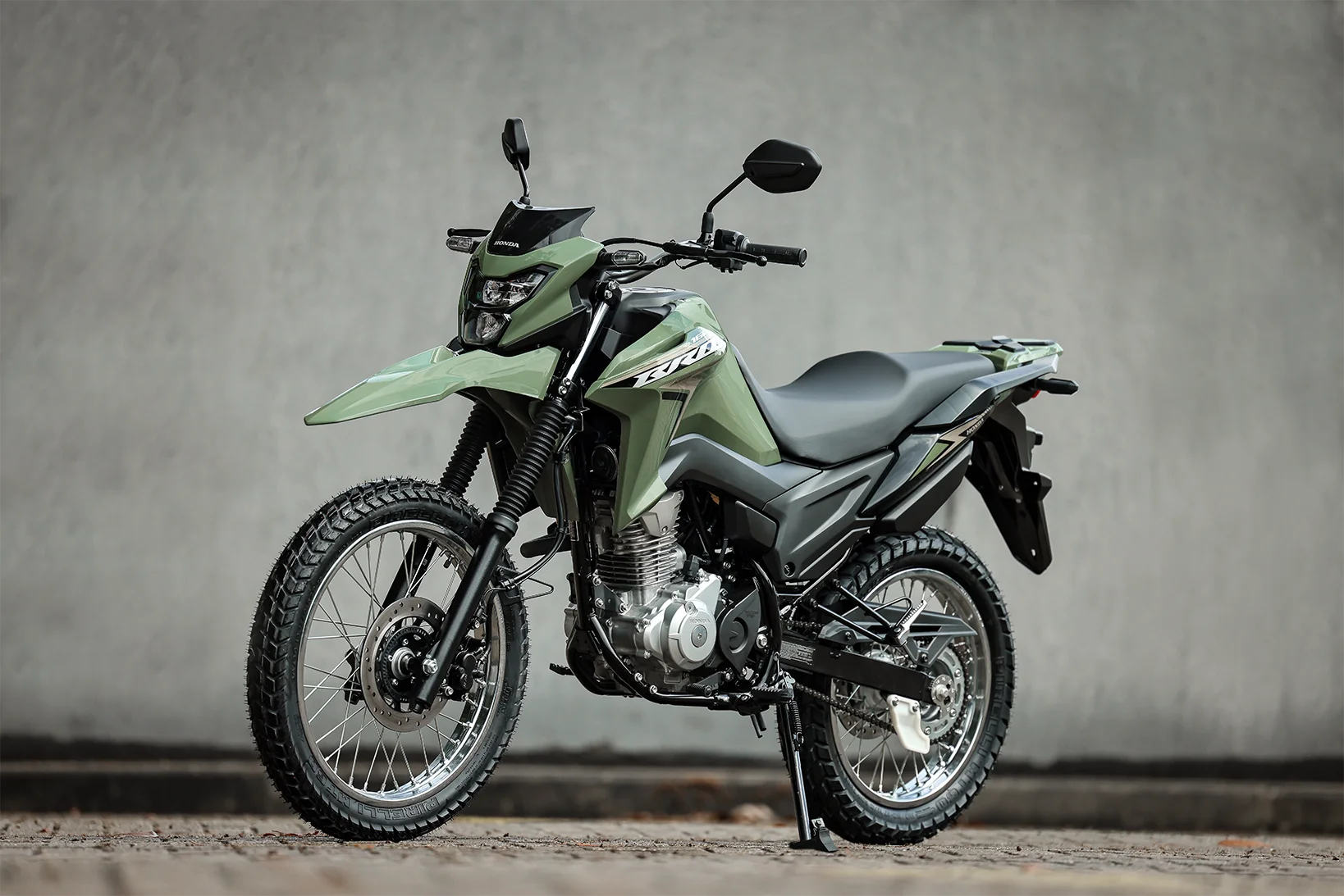 Motor monocilíndrico da Honda NXR160 Bros 2027 com injeção PGM-FI FlexOne