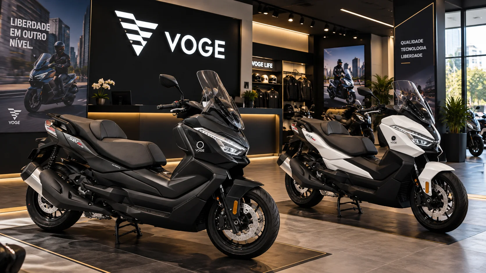 Voge SR4 Max disponível no Brasil por R$ 51.880 — scooter de 349 cc com radar de série