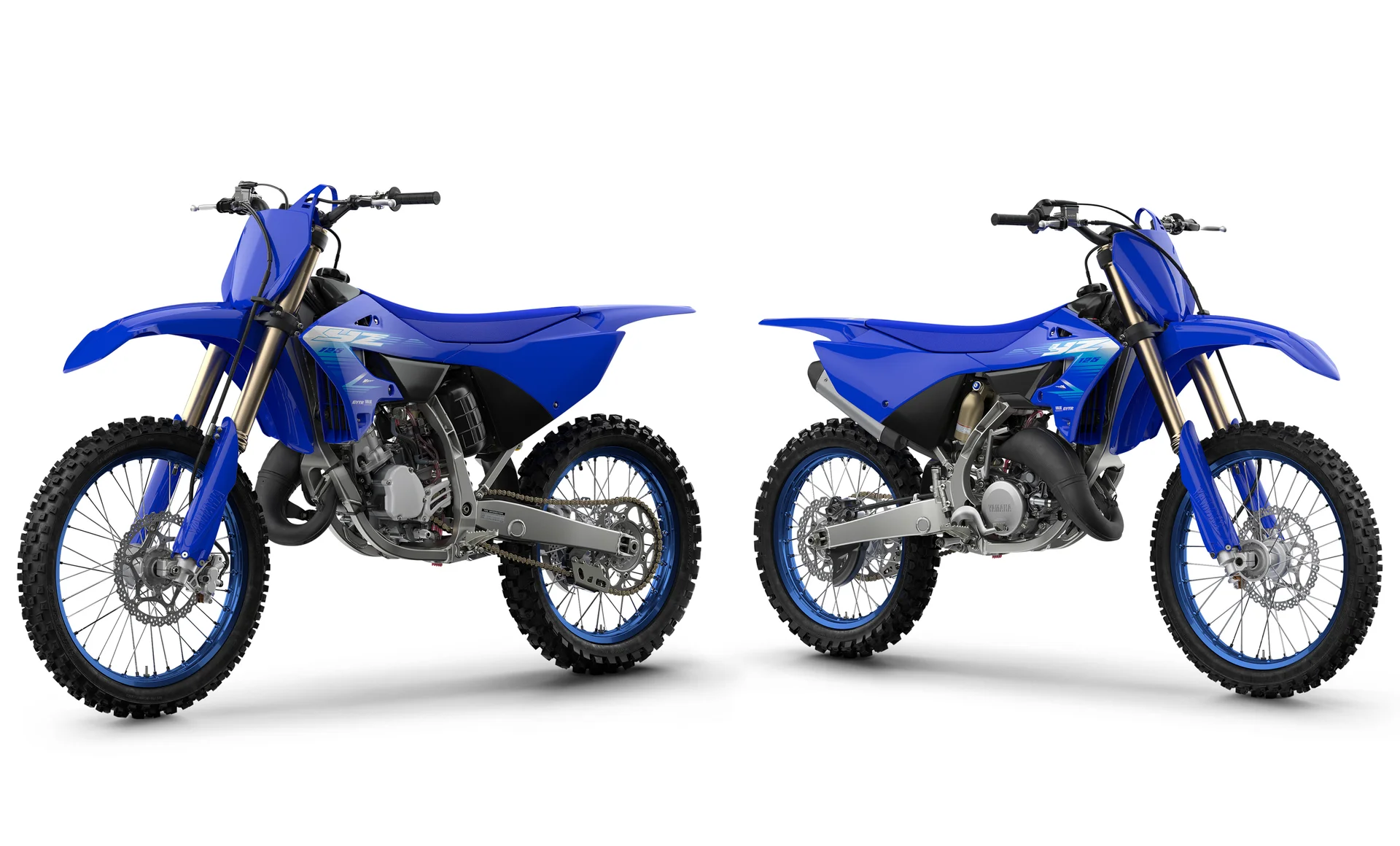 Yamaha YZ125 2027 detalhe novo grafismo linha 2027