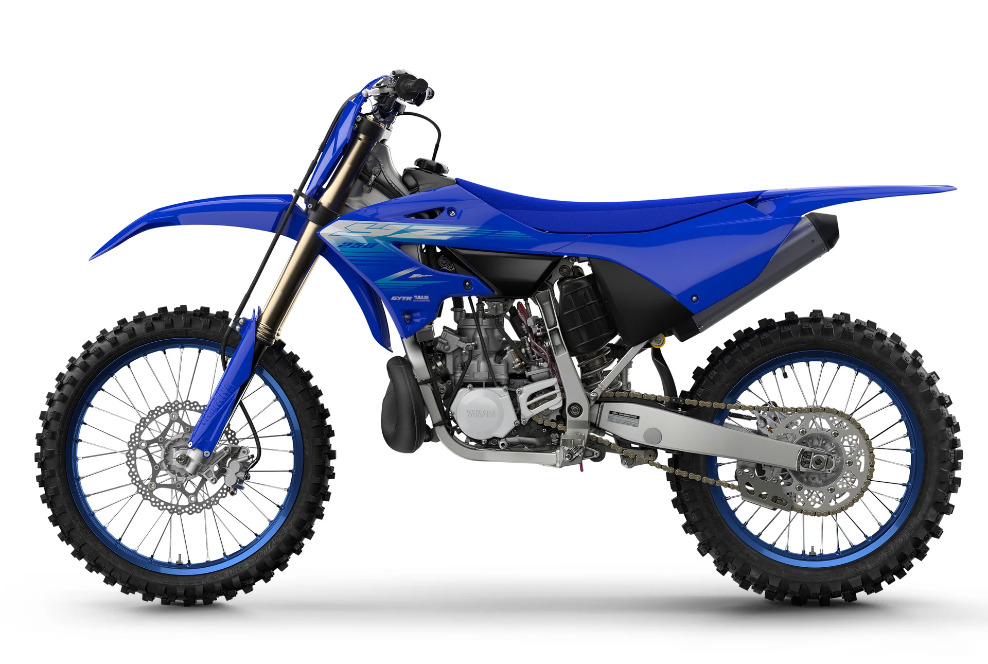 Yamaha YZ250 2027 destacando motor 2 tempos 249cc